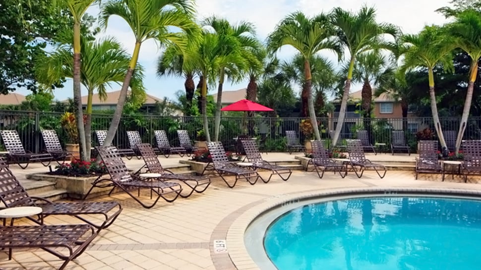Patio Guys HOA community pool furniture refurbishing