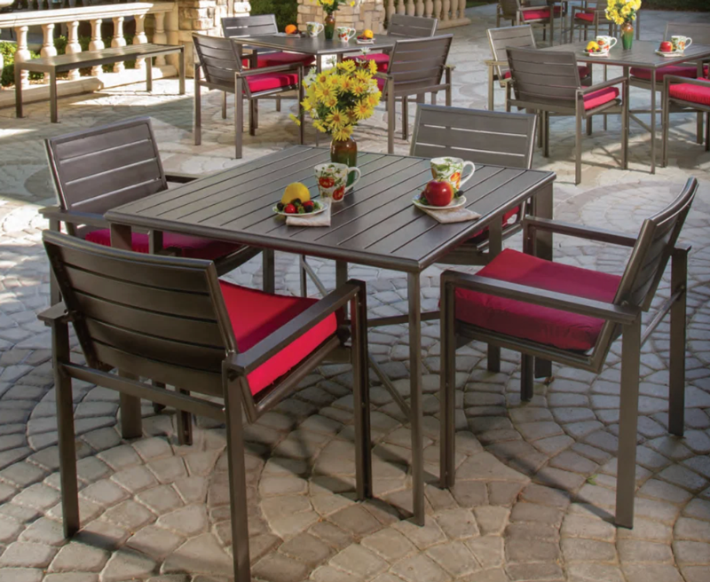 Patio Guys commercial outdoor furniture powder coat refinishing