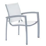 gray sample sling chair