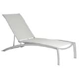 gray sample sling chaise lounge