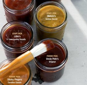 bbq sauce sampler in jars 2023